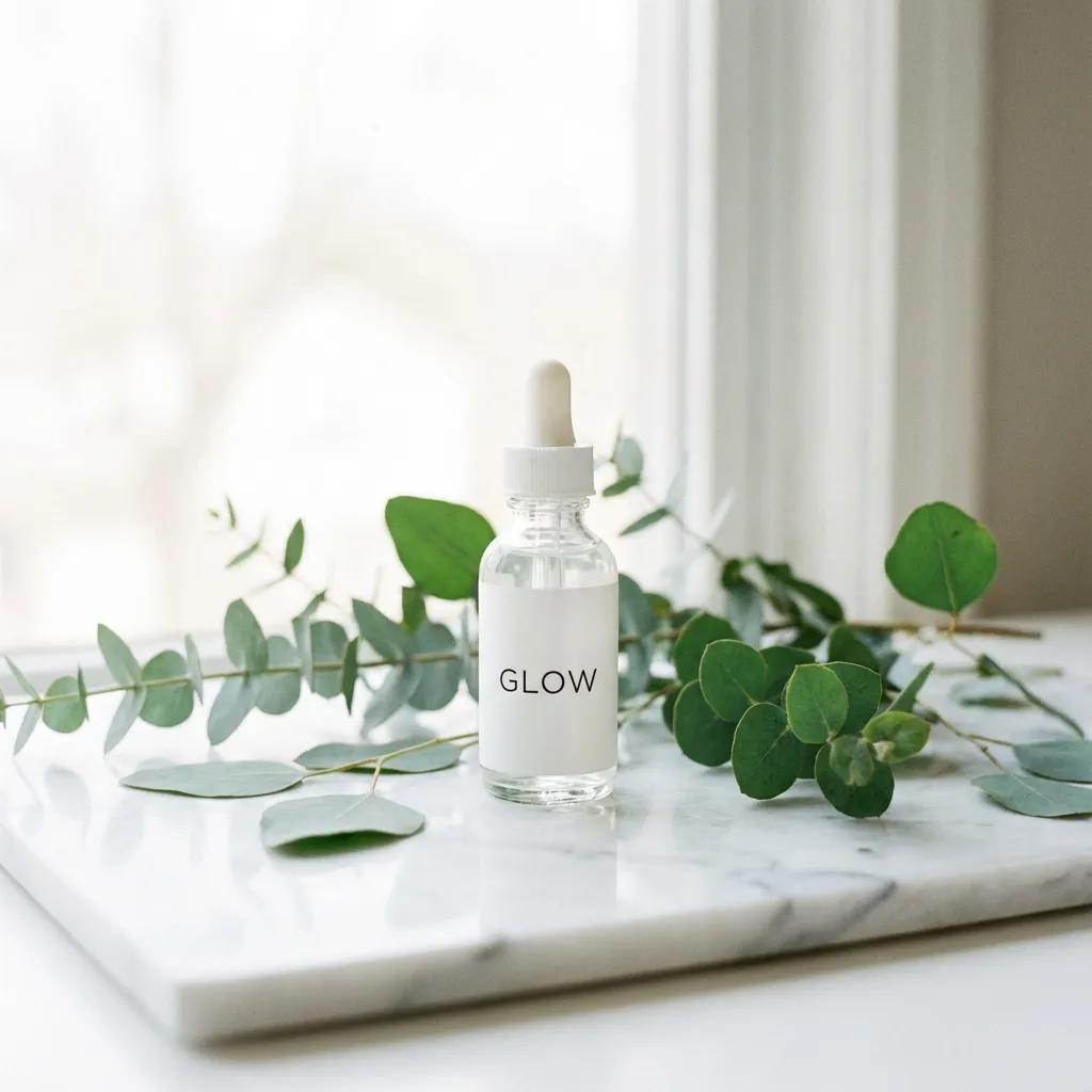 Glow creative concept
